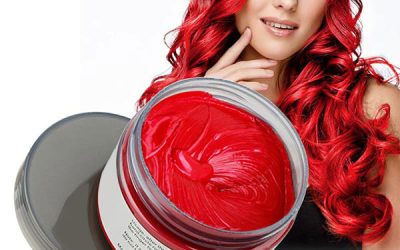 Red Colour Hair Wax