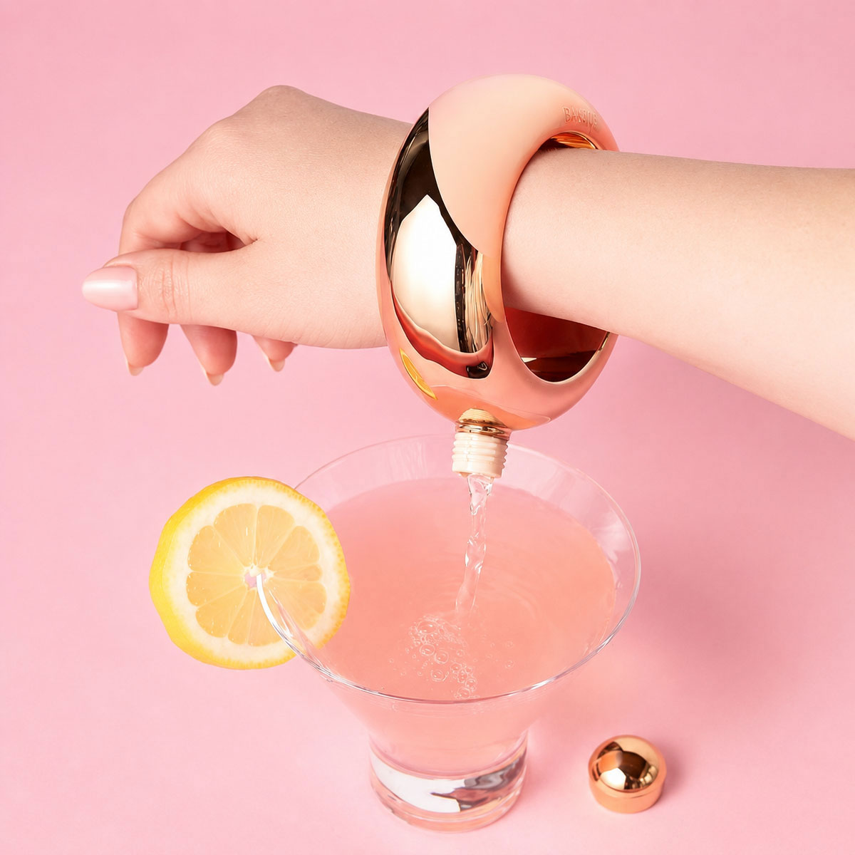 Silver Booze Bangle - Image 2